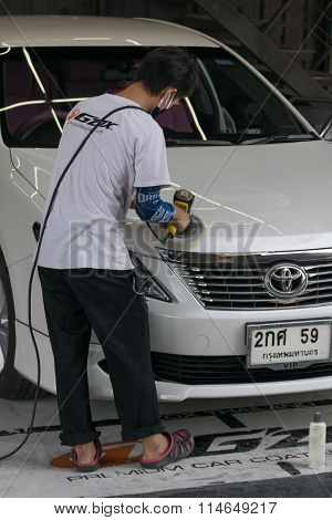 Cleaning The Car