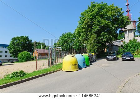 Siauliai City In The Lithuania