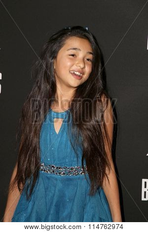 vLOS ANGELES - JAN 14:  Julia Rose Gruenberg at the Baskets Red Carpet Event at the Pacific Design Center on January 14, 2016 in West Hollywood, CA