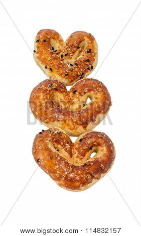 Turkish Salted Cookies Hearts