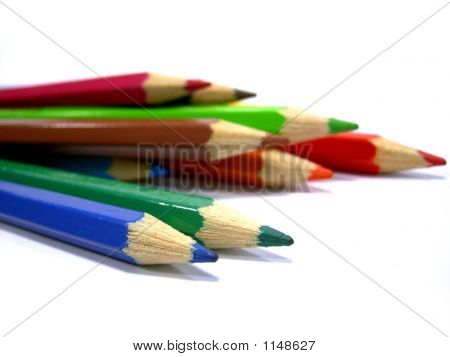 Pencils Closeup 14