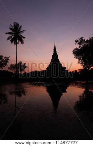 Asia Thailand Sukhothai Temple Mahathat