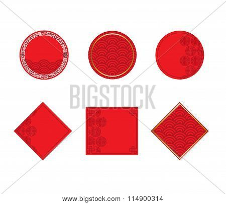 Chinese new year frame