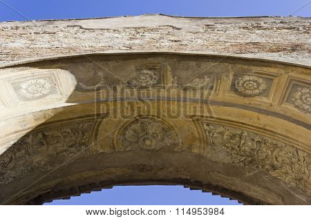 Arch Close-up In The Baths Of Diocletian