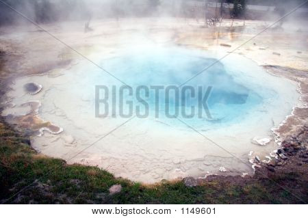 Silex forår - Hot Spring i Yellowstone