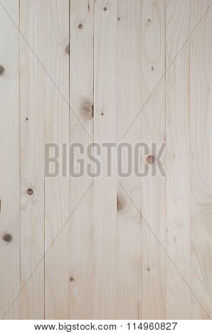 Wood Background, Pine Wood Background In Vertical Plane.