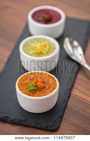 Refreshing lemon cranberry seabuckthorn sorbet