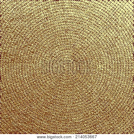 Abstract Gold Glitter Vector Background.