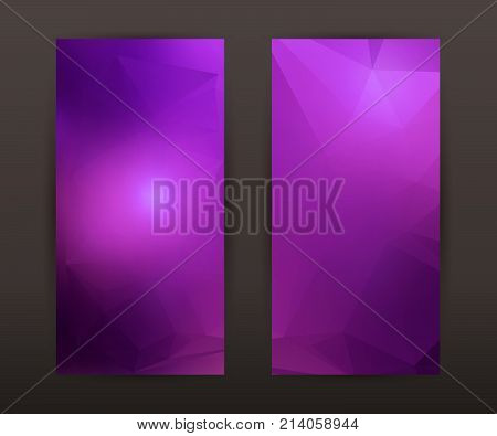Set Flyer Background Modern Blurry Design01