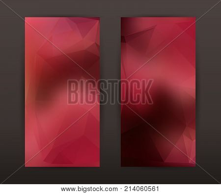 Set Flyer Background Modern Blurry Design06