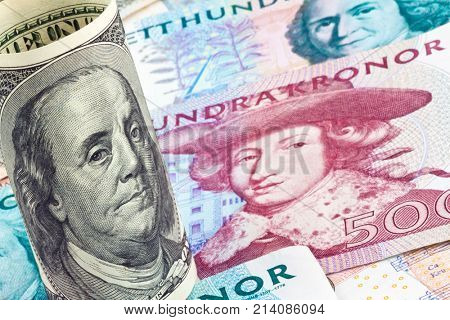 swedish crowns. different currencies