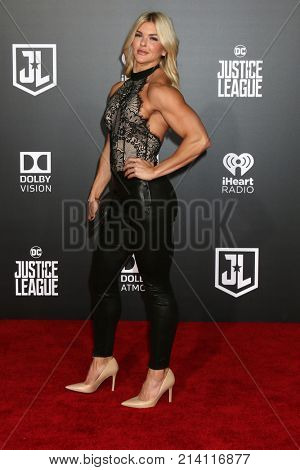 LOS ANGELES - NOV 13:  Brooke Ence at the World Premiere of Justice League at Dolby Theater on November 13, 2017 in Los Angeles, CA
