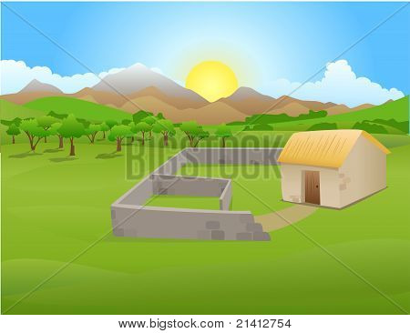 Scenario field and home