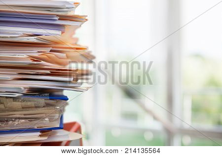 Stack documents group large background object nobody