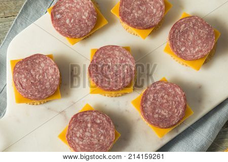 Savory Homemade Cheese Meat And Cracker Hor Dourves