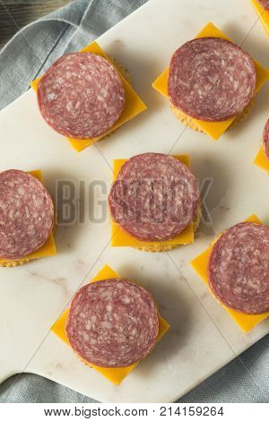 Savory Homemade Cheese Meat And Cracker Hor Dourves