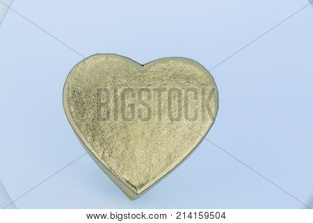 box heart shape as a gift