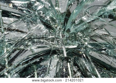 cracked glass cracked glass macro photo in the context of