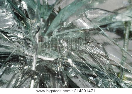 cracked glass cracked glass macro photo in the context of