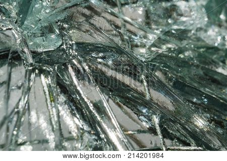 cracked glass cracked glass macro photo in the context of