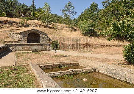 Source Of Villardeciervos, La Culebra Mountain, Zamora Province, Spain