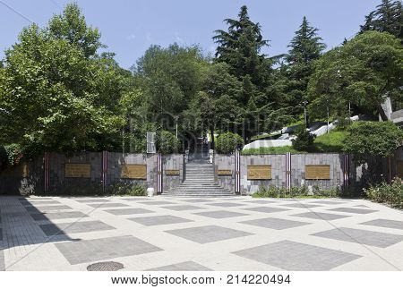 Tuapse, Krasnodar region, Russia - July 8, 2013: Gorkha Heroes in Tuapse
