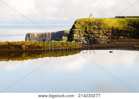 The Burren (in Irish: Boireann - great rock) the karst-landscape region in west County Clare Ireland.