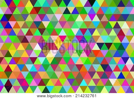 Abstract seamless mosaic pattern. Seamless pattern with rhombuses. Vector illustration