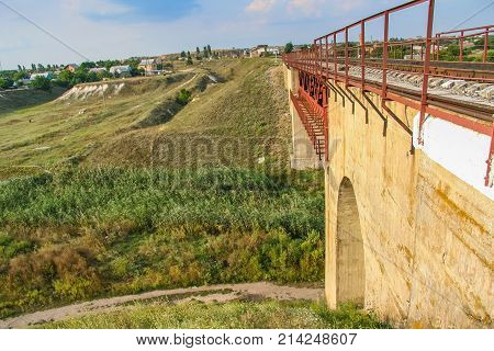 The Railway Bridge Over The Konka River