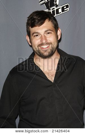 LOS ANGELES - Haziran 29: Justin Grennan 'Ses' canlı Finali Avalon Hollyw partide sonra