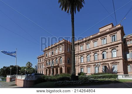 Casa Rosada (Pink House), presidential Palace in Buenos Aires, Argentina