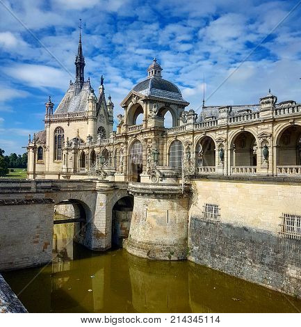 Domain of Chantilly and this castel, 15 july 2017