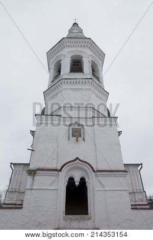 Vologda, Russia Bell tower of the church of St Nicholas in Vladychnaya settlement