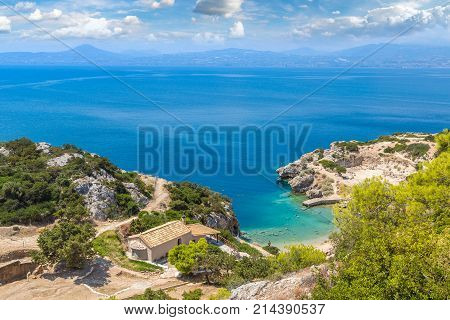 Sanctuary Of Hera  In Greece
