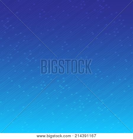 abstract vector circuit board background illustration. Technology or network background design