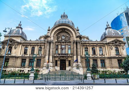 Cec Bank In Bucharest