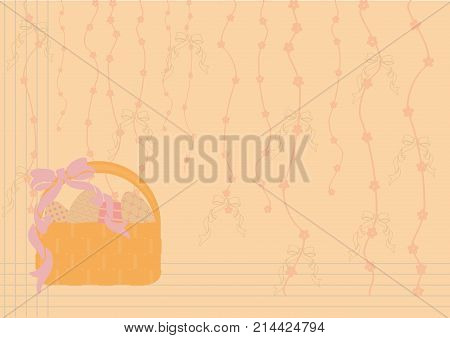 Vintage Easter Background