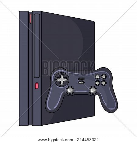 Game console single icon in cartoon style for design.Car maintenance station vector symbol stock  illustration.
