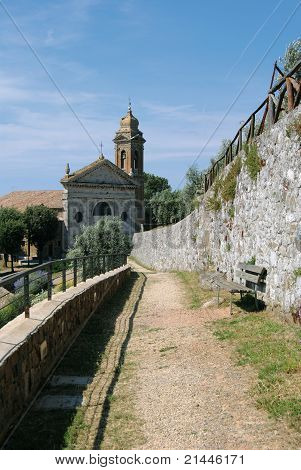 Visitatat toskánská města Bagno Vignoni