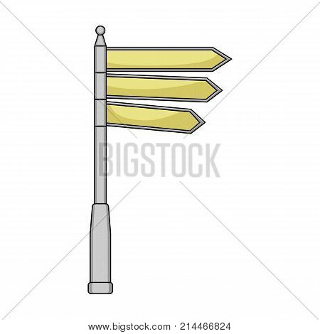 Sign single icon in cartoon style.Sign vector symbol stock illustration .