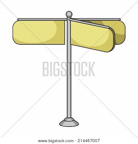 Sign single icon in cartoon style.Sign vector symbol stock illustration .