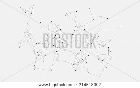 EPS10. 3d geometric vector background for business or science presentation.