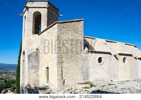 Church of Notre -Dame-Dalidon in Oppede-le-Vieux France