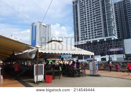 Jesselton Point Waterfront At Kota Kinabalu ,sabah
