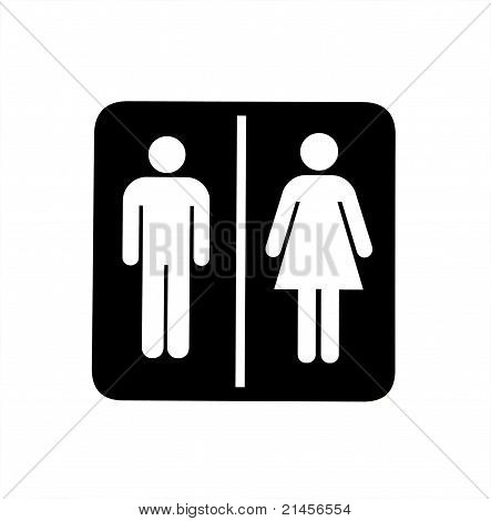 Signo de hombre y mujer