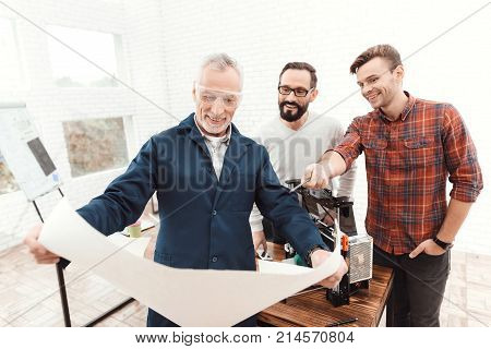 Three Engineers Work Image & Photo (Free Trial) | Bigstock