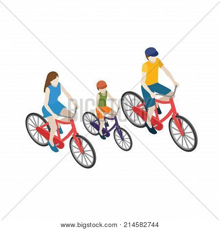 Flat 3d vector isometric illustration. Concept picture