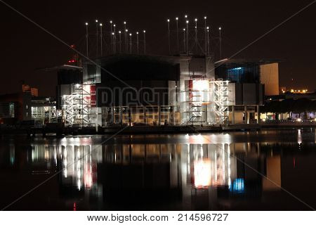 Photos of skyline in Lisbon. Photo taken at Night