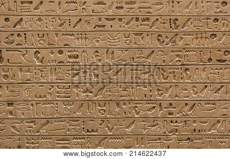 Old egypt scriptures - archeology background