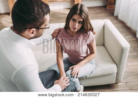 Girl With Psychologist